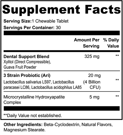 Breath & Bliss™ Oral Probiotic